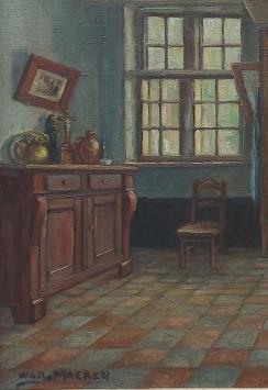 Belgische kunst van Belgische kunstenaar War Macken uit Diest