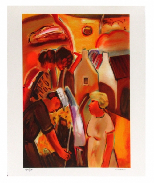 Litho van de Belgische kunstenaarWard Lernout  kopen