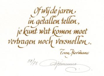 Belgische etser en tekenaar Willy Braspennincx