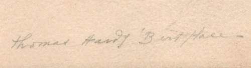 Thomas Hardy Birtplace 2de staat