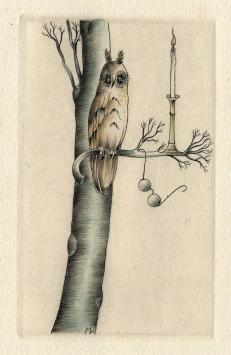 Een kleine leuke gravure van Margot Weemaes kopen