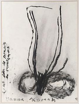 Kunstwerk uit 1989 van de Belgische kunstenaar Werner Mannaers