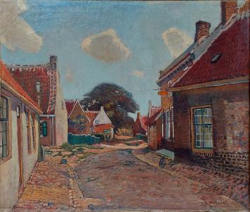 Olieverfschilderij uit 1927 van Edgard Wiethase