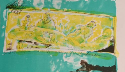 Getekend en Genummerd kunstwerk van Lucebert