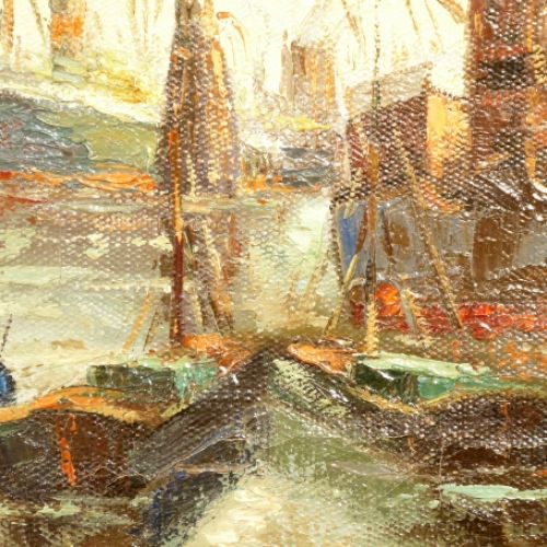 Schilderij van de Nederlandse schilder Willem Kok