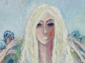 Kunstwerk van de expressionistische schilder Willy Clevers