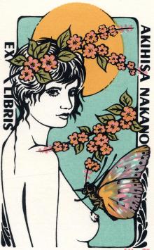 Willy Braspennincx en zijn ex libris voor Akihisa Nakano