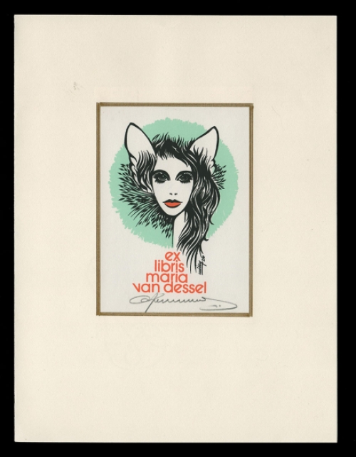 Een ex libris van Willy Braspennincx kopen