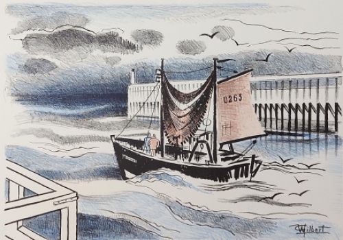 Litho van Willy Gilbert