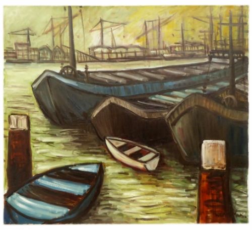 Schilderij van Wilm van de Maas