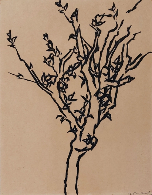 Tekening uit 1949 van Wim Noordhoek