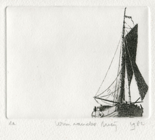 Ets van de Nederlandse etser Wim van der Meij kopen