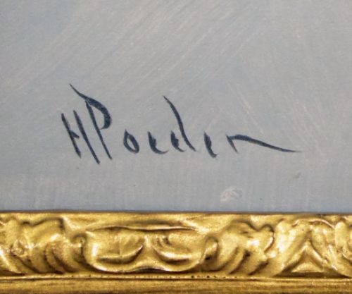 Schilderijtje van Henk Poeder