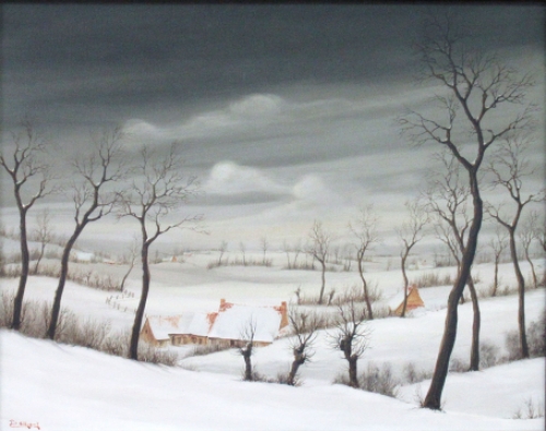 Belgian painter Piet Willequet