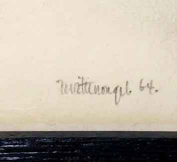 De hand, de vogel en het lichaam 1964