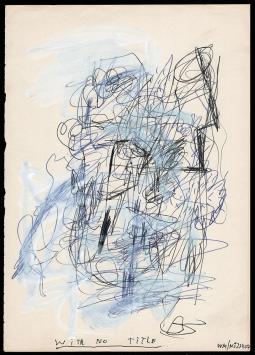 Kunstwerk op papier van de Belgische kunstenaar Werner Mannaers kopen