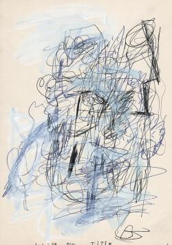 De hedendaagse kunstenaar Werner Mannaers met een kunstwerk