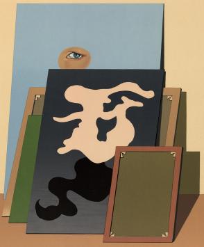 Kunst van de kunstenaar Maxime Van De Woestijne