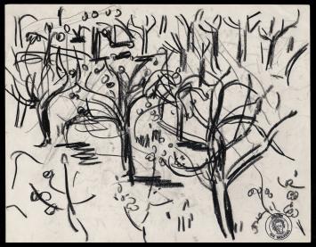 Tekeningen van de Belgische artiest Henri Victor Wolvens