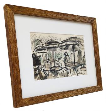 Op een Oostends terras