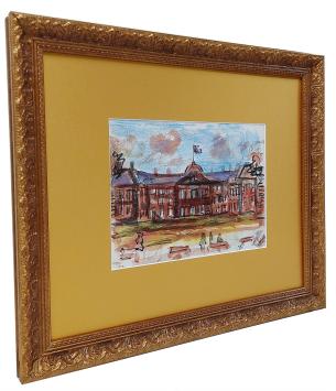 Expressionistisch kunstwerk