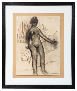 Tekening van de Belgische artiest Henri Victor Wolvens