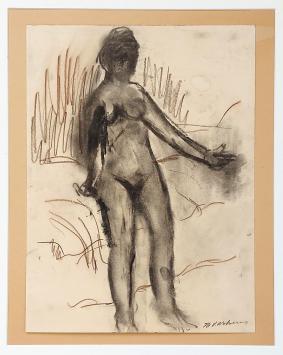 Tekening getekend door Henri Victor Wolvens