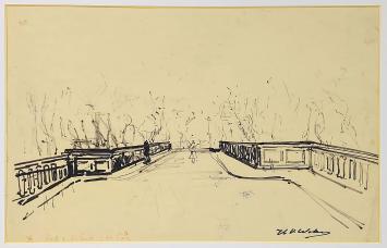 Brug te oostende van Henri Victor Wolvens
