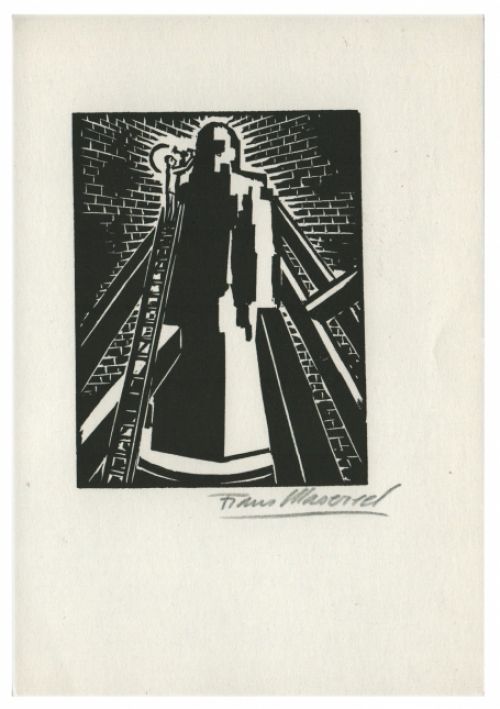 Houtsnede van Frans Masereel uit L\'oeuvre