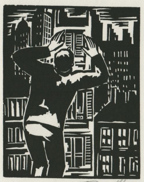 Houtsnede van Frans Masereel kopen