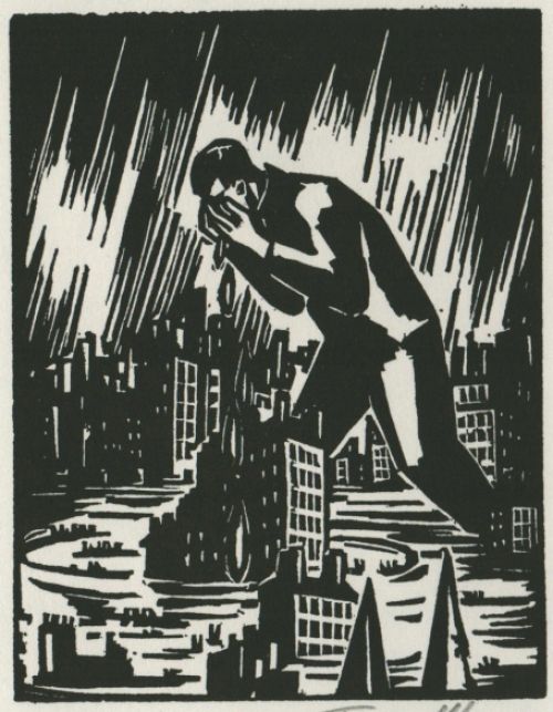 Houtsnede van Frans Masereel kopen