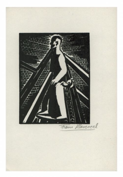 Houtsnede van Frans Masereel uit L\'oeuvre