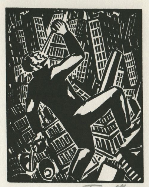 Houtsnede van Frans Masereel kopen