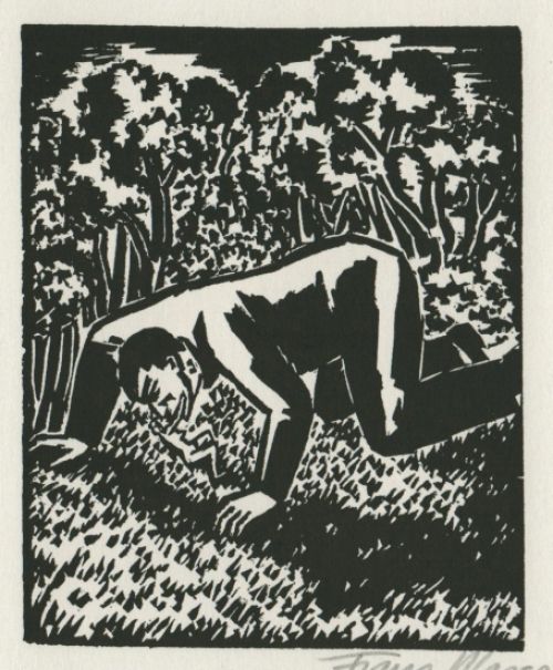 Houtsnede van Frans Masereel kopen
