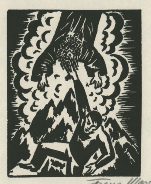 Houtsnede van Frans Masereel kopen