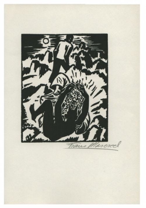 Houtsnede van Frans Masereel uit L'oeuvre