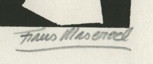 Gravure sur bois de l'artiste belge Frans Masereel d'après l'oeuvre de 1928