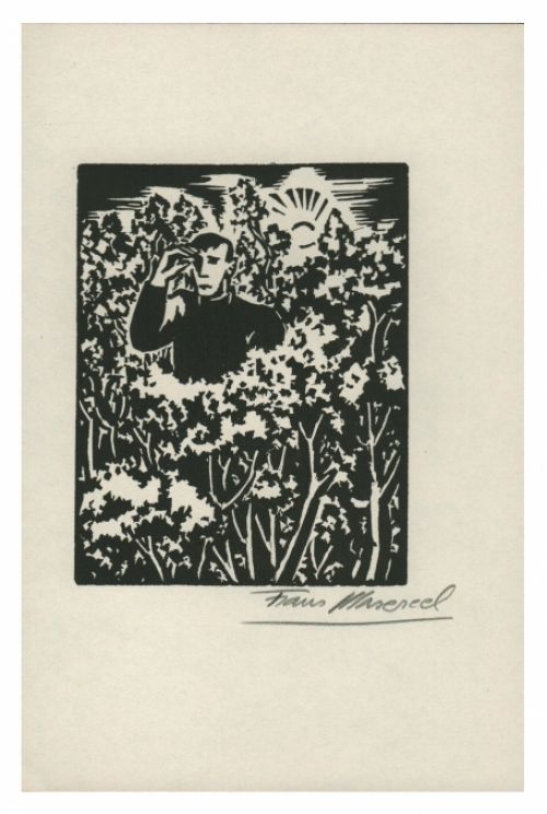 Houtsnede van Frans Masereel uit L'oeuvre