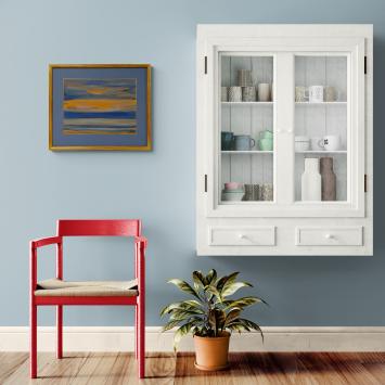 De weidsheid van de Noordzee