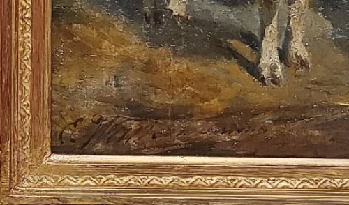 Kunstwerk van de schilder Edouard (Edward) Woutermaertens