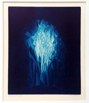 Gesigneerde ets van Robert Wuytack