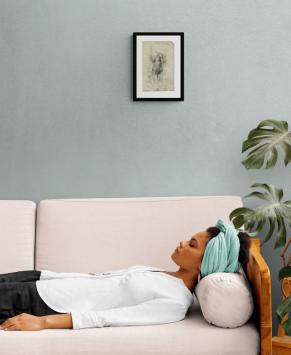 Tekening, Torso naakte dame