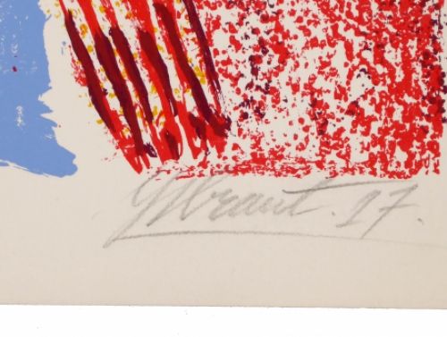 Ysbrant van Wijngaarden Litho zonder titel