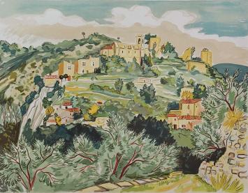 Franse kunstenaar Yves Brayer