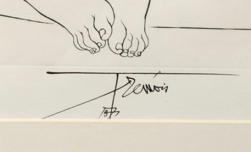 Aap en vrouw samen (ge) verbonden  52/80