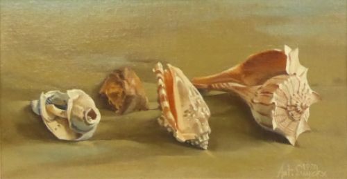 Stilleven gemaakt door de Belgische schilder Antoon Luyckx