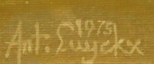 Schilderij Belgische kunstschilder Antoon Luyckx