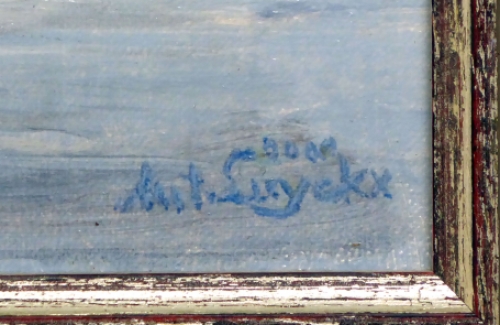 Belgische kunstenaar Antoon Luyckx