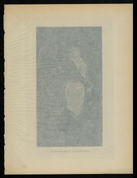 Heliogravure Le miroir de la Coquetterie 1908 Exsteens 1107