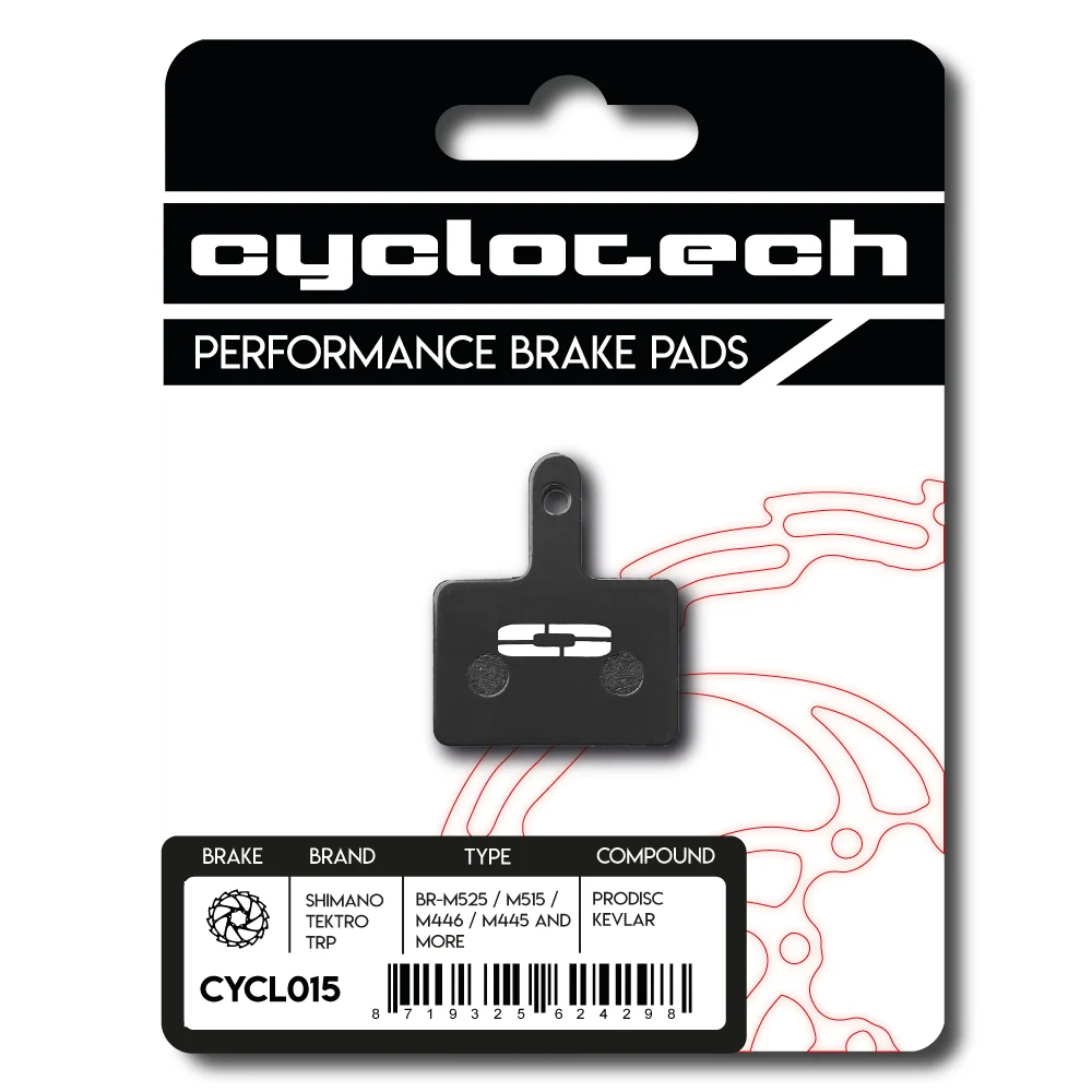 Cyclotech Prodisc Kevlar Bremsbeläge für ST1, ST2 und Hinterradbremse ST3